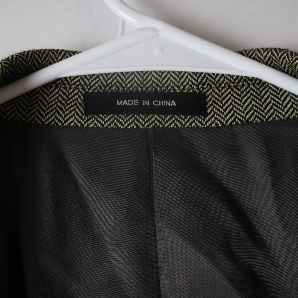 Lauren Ralph‎ Lauren Lambswool Mens Size 46R Jacket Blazer
